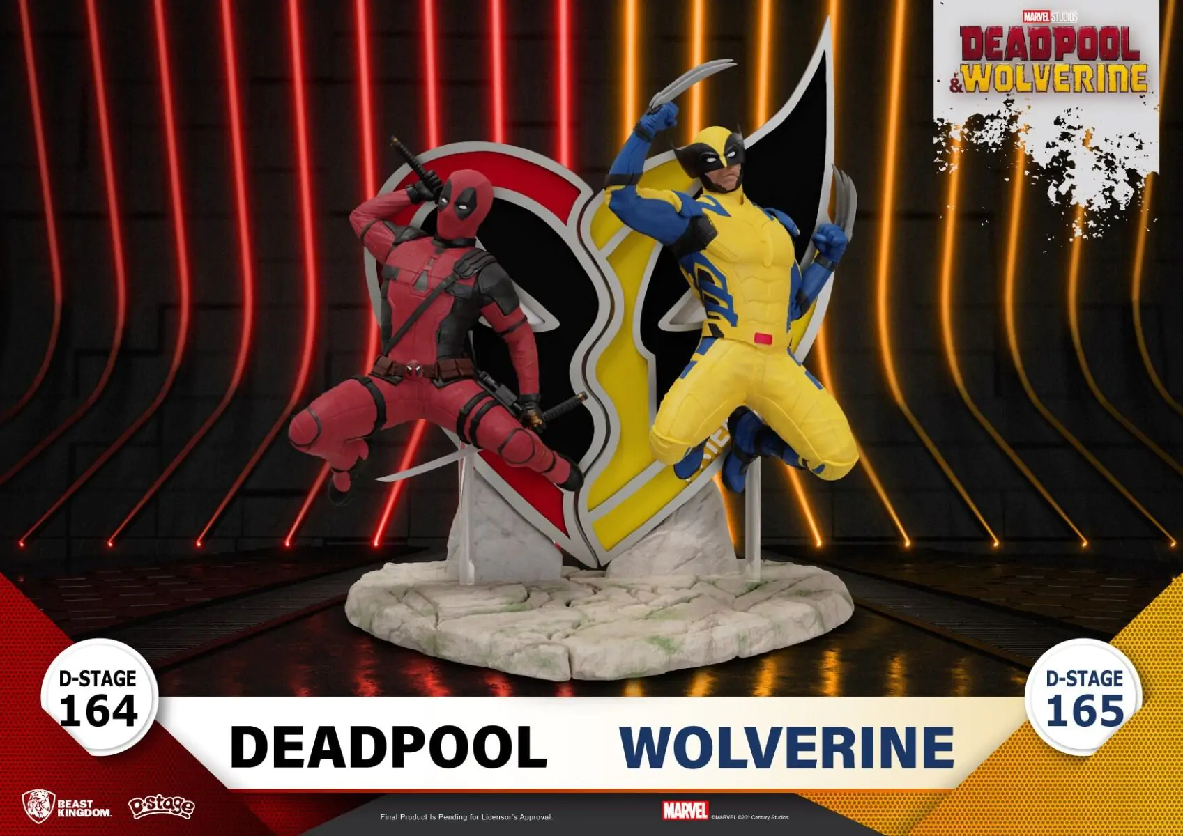 Deadpool 3 D-Stage PVC Diorama Wolverine 16 cm zdjęcie produktu