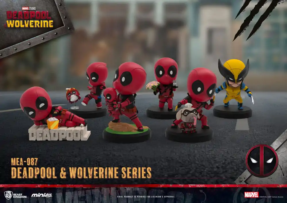 Deadpool 3 Deadpool & Wolverine Series Mini Egg Attack Figurki Zestaw 8 cm zdjęcie produktu