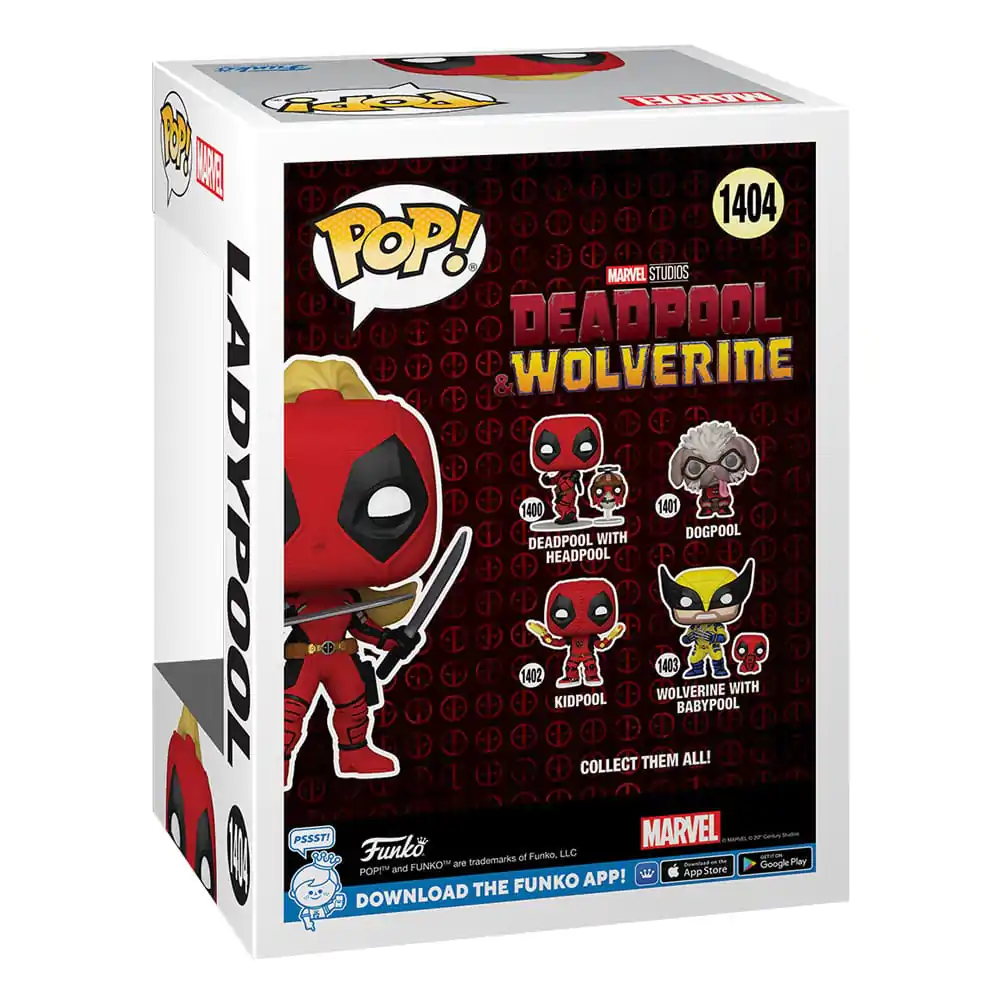 Deadpool 3 Funko POP! Figurka Marvel Vinyl Ladypool 9 cm zdjęcie produktu