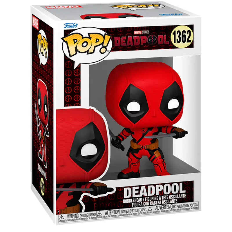 Deadpool & Wolverine Funko POP! Figurka Marvel Vinyl Deadpool 9 cm zdjęcie produktu