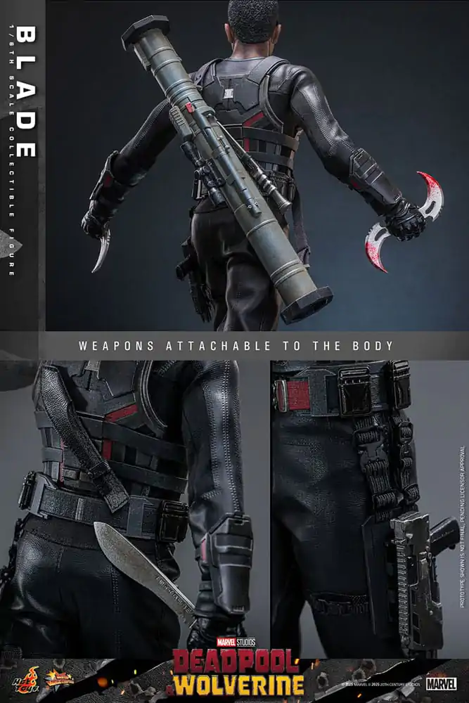 Deadpool & Wolverine Movie Masterpiece Figurka Akcji 1/6 Blade 30 cm zdjęcie produktu