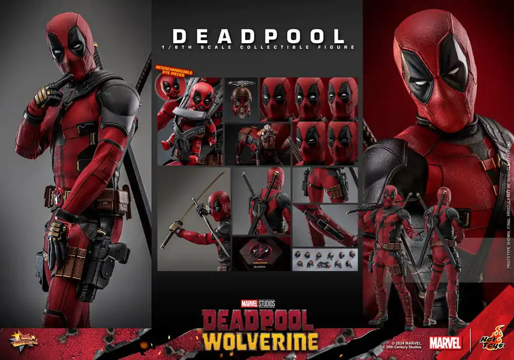 Deadpool & Wolverine Movie Masterpiece Figurka Akcji 1/6 Deadpool 31 cm zdjęcie produktu