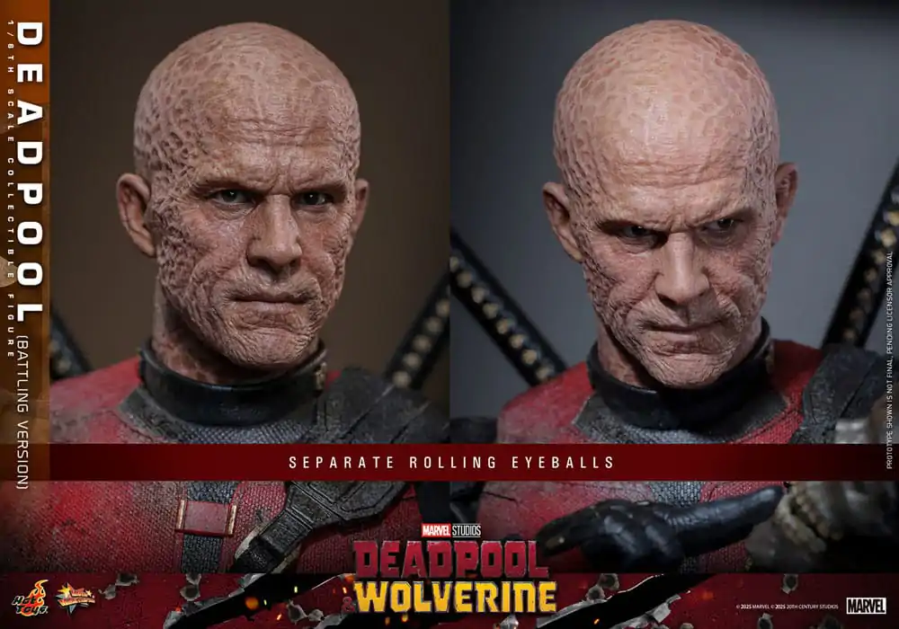 Deadpool & Wolverine Movie Masterpiece Figurka Akcji 1/6 Deadpool (Battling Version) 31 cm zdjęcie produktu