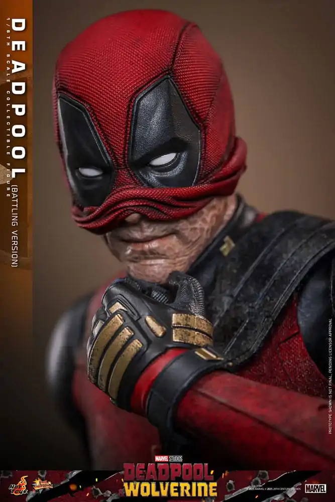Deadpool & Wolverine Movie Masterpiece Figurka Akcji 1/6 Deadpool (Battling Version) 31 cm zdjęcie produktu