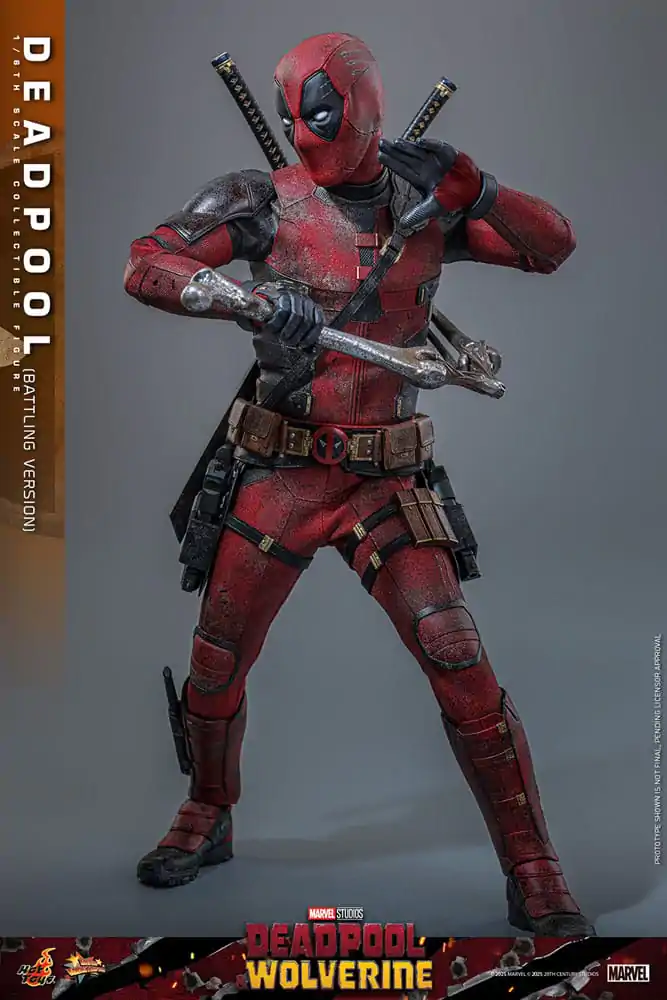 Deadpool & Wolverine Movie Masterpiece Figurka Akcji 1/6 Deadpool (Battling Version) 31 cm zdjęcie produktu