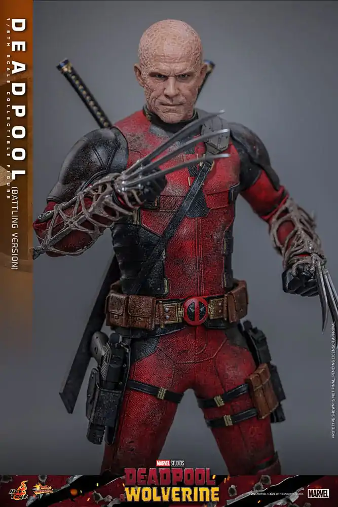 Deadpool & Wolverine Movie Masterpiece Figurka Akcji 1/6 Deadpool (Battling Version) 31 cm zdjęcie produktu