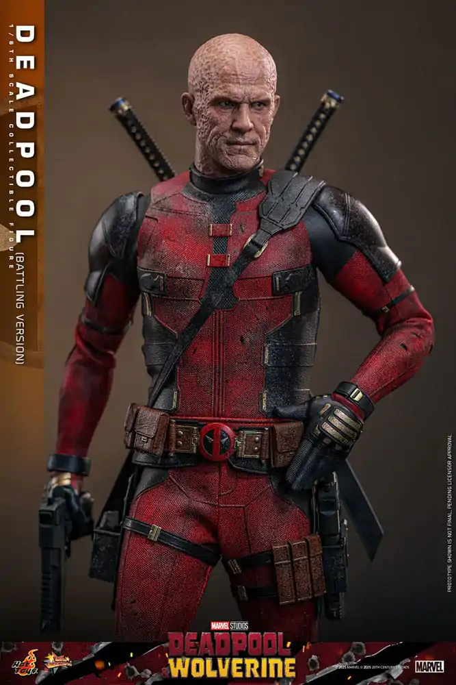 Deadpool & Wolverine Movie Masterpiece Figurka Akcji 1/6 Deadpool (Battling Version) 31 cm zdjęcie produktu
