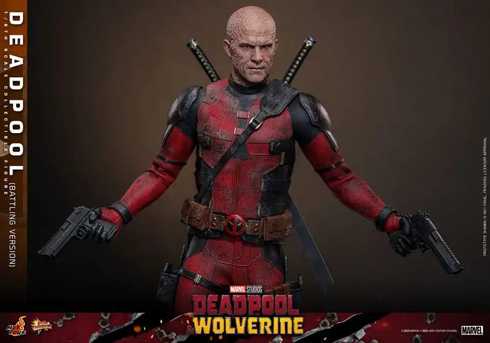 Deadpool & Wolverine Movie Masterpiece Figurka Akcji 1/6 Deadpool (Battling Version) 31 cm zdjęcie produktu