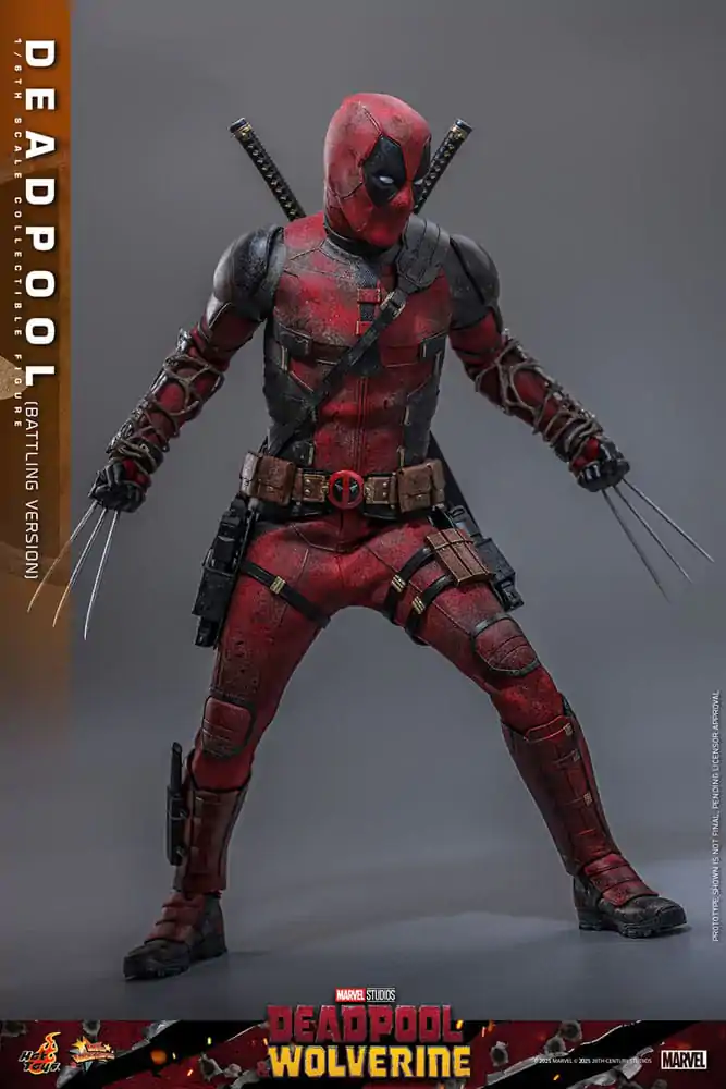 Deadpool & Wolverine Movie Masterpiece Figurka Akcji 1/6 Deadpool (Battling Version) 31 cm zdjęcie produktu