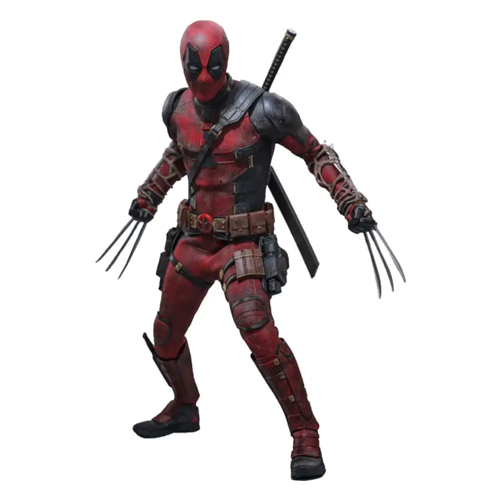 Deadpool & Wolverine Movie Masterpiece Figurka Akcji 1/6 Deadpool (Battling Version) 31 cm zdjęcie produktu