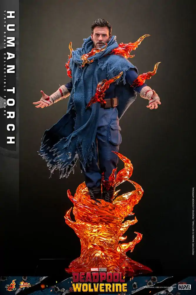 Deadpool & Wolverine Movie Masterpiece Figurka Akcji 1/6 Human Torch 31 cm zdjęcie produktu