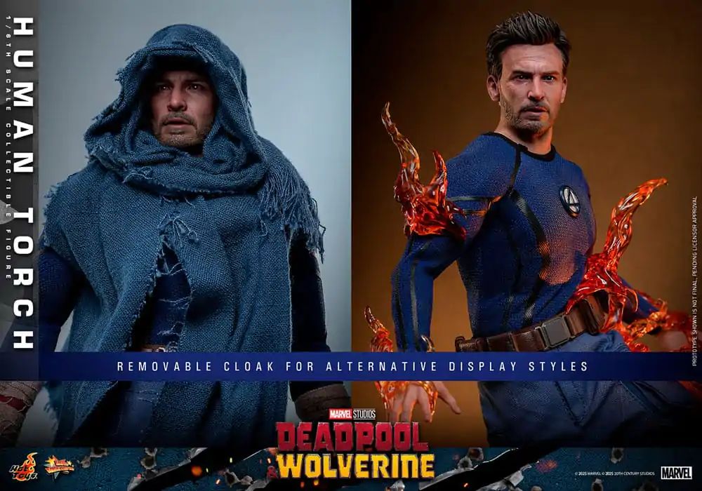 Deadpool & Wolverine Movie Masterpiece Figurka Akcji 1/6 Human Torch 31 cm zdjęcie produktu