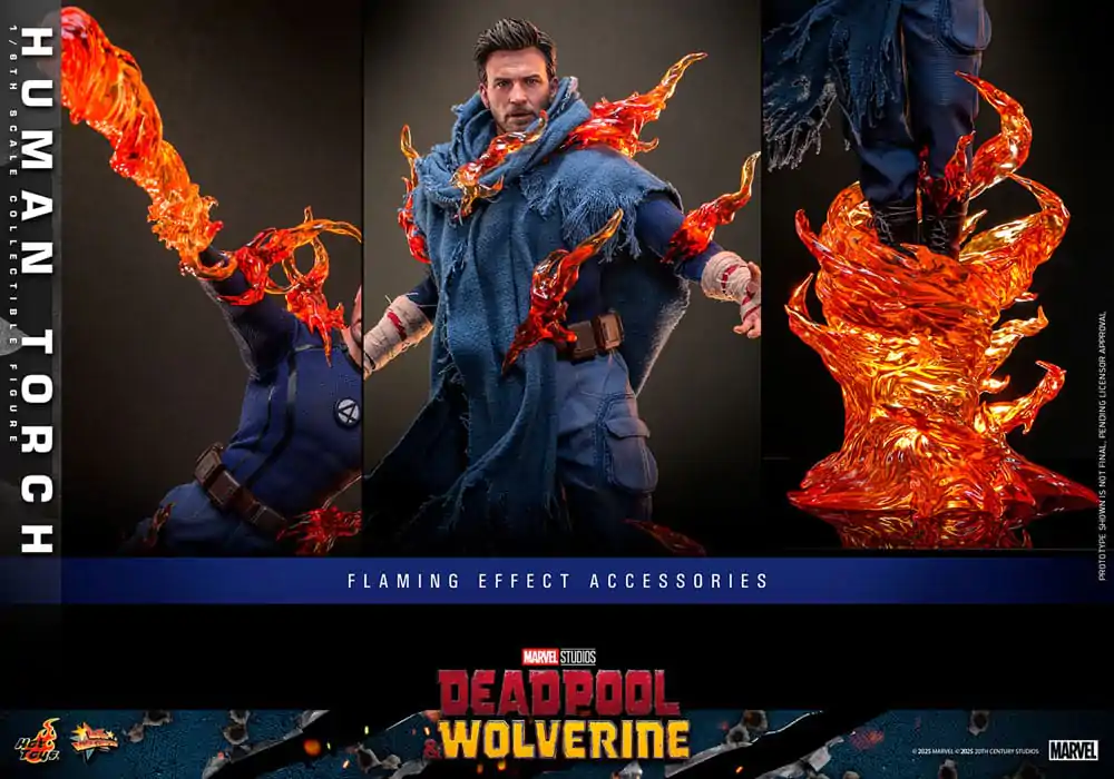 Deadpool & Wolverine Movie Masterpiece Figurka Akcji 1/6 Human Torch 31 cm zdjęcie produktu