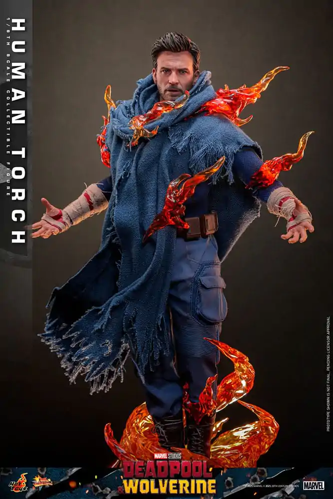 Deadpool & Wolverine Movie Masterpiece Figurka Akcji 1/6 Human Torch 31 cm zdjęcie produktu