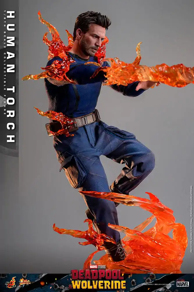 Deadpool & Wolverine Movie Masterpiece Figurka Akcji 1/6 Human Torch 31 cm zdjęcie produktu