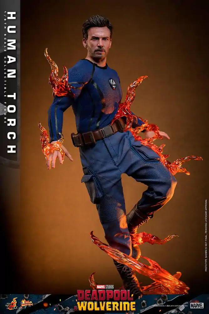 Deadpool & Wolverine Movie Masterpiece Figurka Akcji 1/6 Human Torch 31 cm zdjęcie produktu