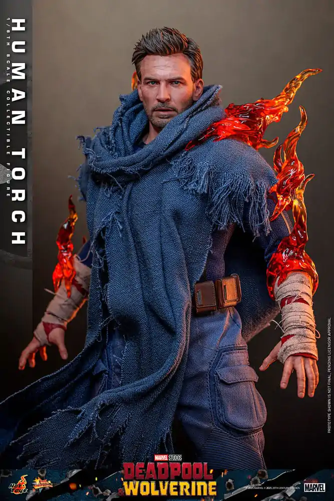 Deadpool & Wolverine Movie Masterpiece Figurka Akcji 1/6 Human Torch 31 cm zdjęcie produktu