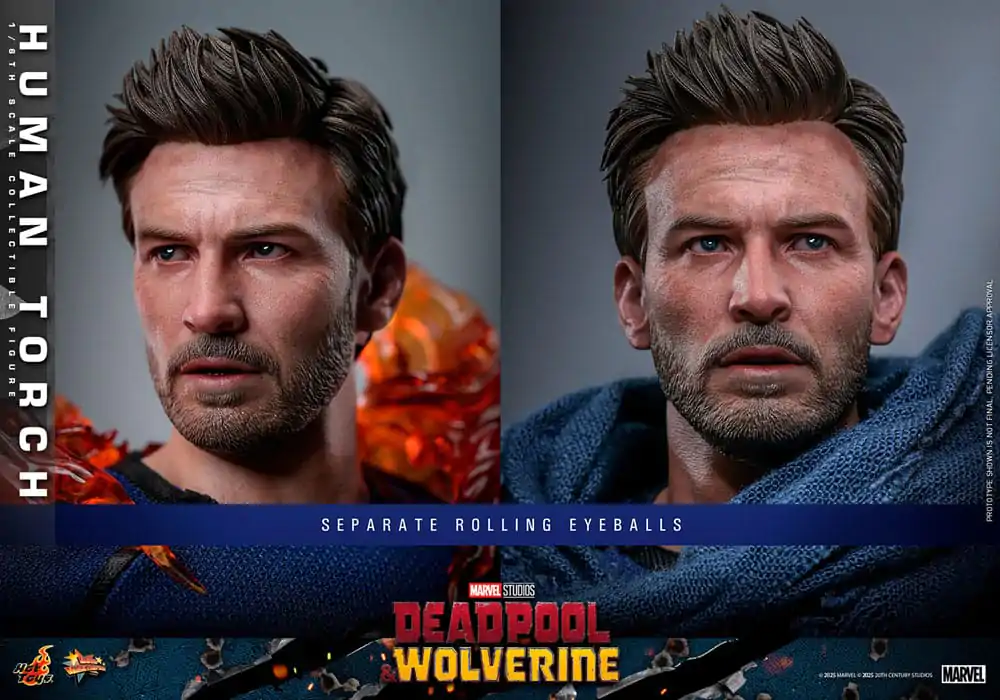 Deadpool & Wolverine Movie Masterpiece Figurka Akcji 1/6 Human Torch 31 cm zdjęcie produktu