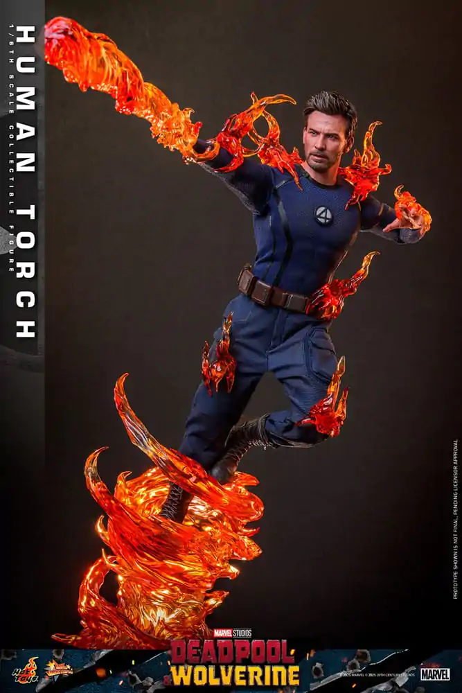 Deadpool & Wolverine Movie Masterpiece Figurka Akcji 1/6 Human Torch 31 cm zdjęcie produktu