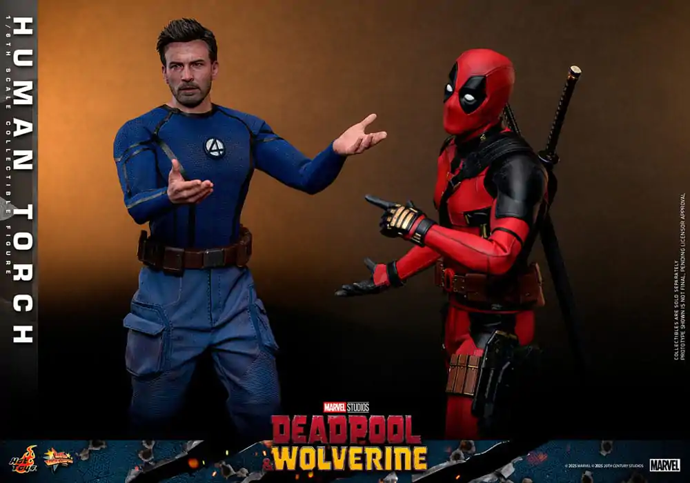 Deadpool & Wolverine Movie Masterpiece Figurka Akcji 1/6 Human Torch 31 cm zdjęcie produktu