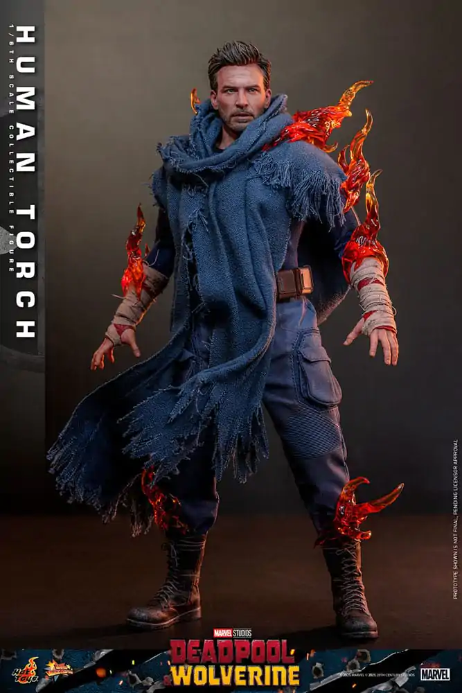 Deadpool & Wolverine Movie Masterpiece Figurka Akcji 1/6 Human Torch 31 cm zdjęcie produktu