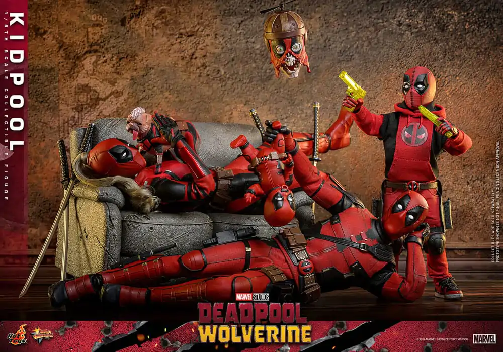 Deadpool & Wolverine Movie Masterpiece Figurka Akcji 1/6 Kidpool 22 cm zdjęcie produktu