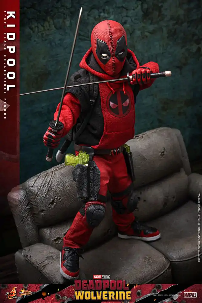 Deadpool & Wolverine Movie Masterpiece Figurka Akcji 1/6 Kidpool 22 cm zdjęcie produktu