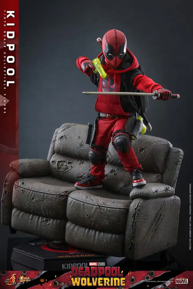 Deadpool & Wolverine Movie Masterpiece Figurka Akcji 1/6 Kidpool 22 cm zdjęcie produktu