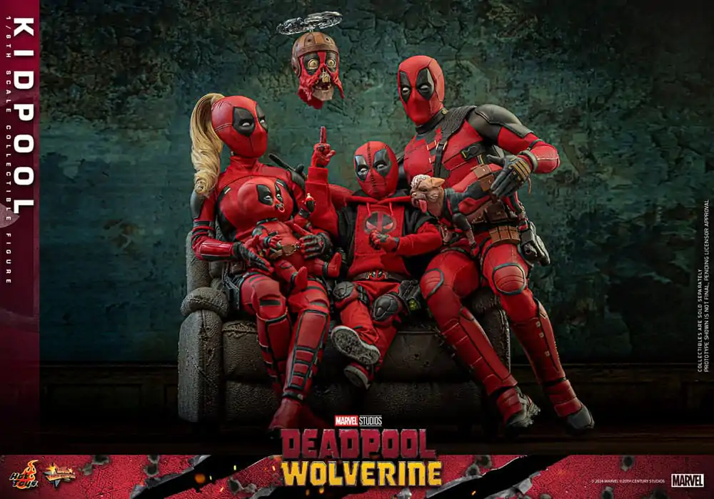 Deadpool & Wolverine Movie Masterpiece Figurka Akcji 1/6 Kidpool 22 cm zdjęcie produktu