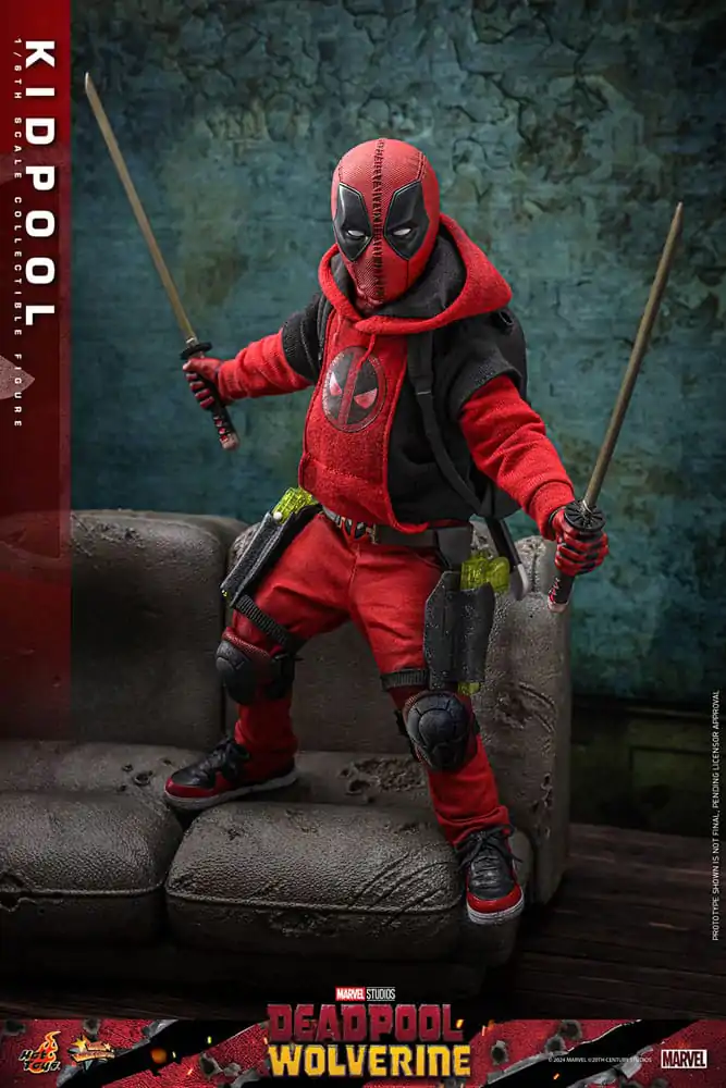 Deadpool & Wolverine Movie Masterpiece Figurka Akcji 1/6 Kidpool 22 cm zdjęcie produktu