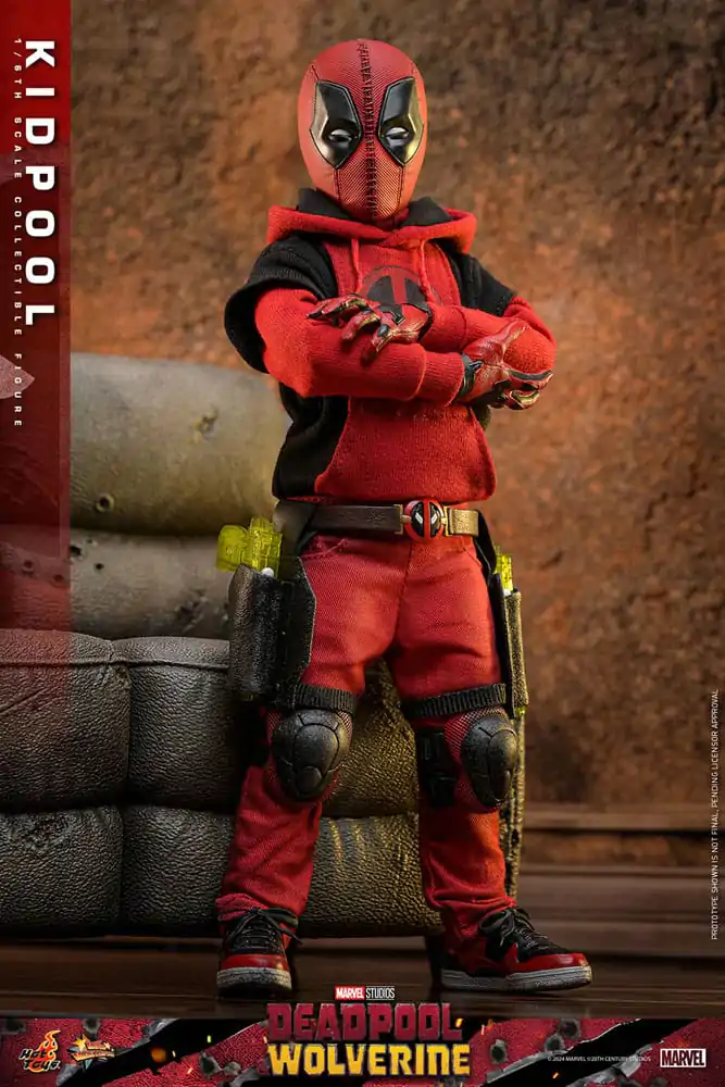 Deadpool & Wolverine Movie Masterpiece Figurka Akcji 1/6 Kidpool 22 cm zdjęcie produktu