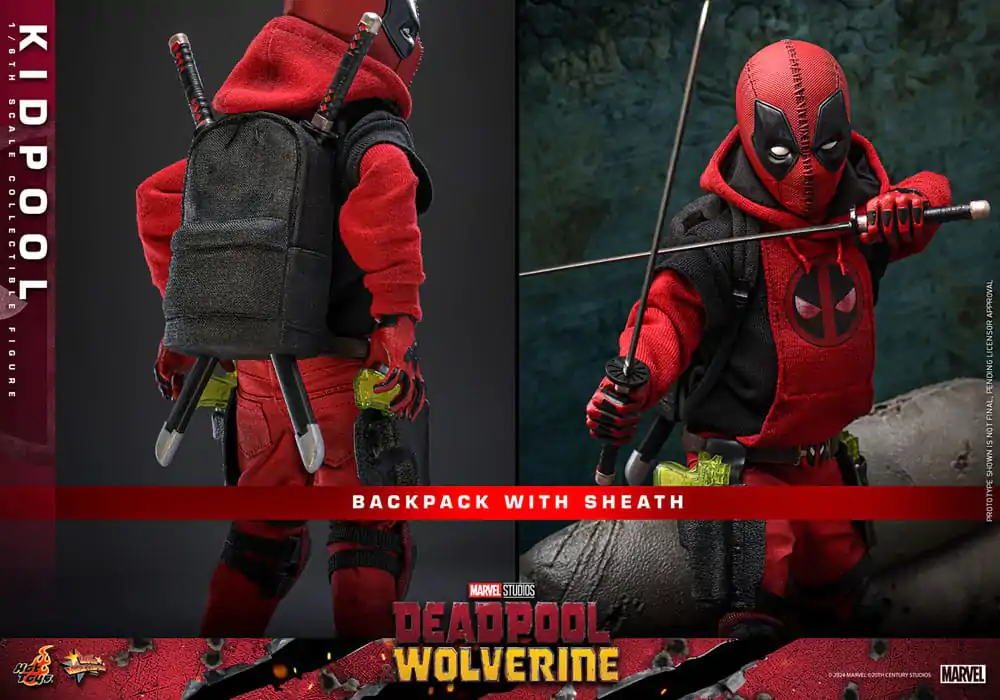 Deadpool & Wolverine Movie Masterpiece Figurka Akcji 1/6 Kidpool 22 cm zdjęcie produktu