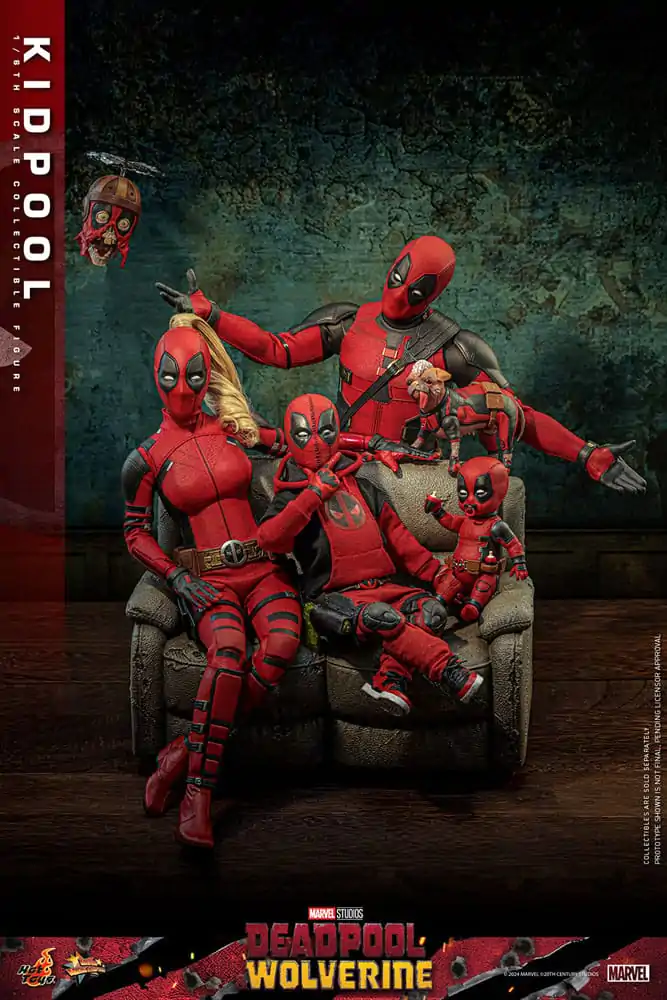 Deadpool & Wolverine Movie Masterpiece Figurka Akcji 1/6 Kidpool 22 cm zdjęcie produktu