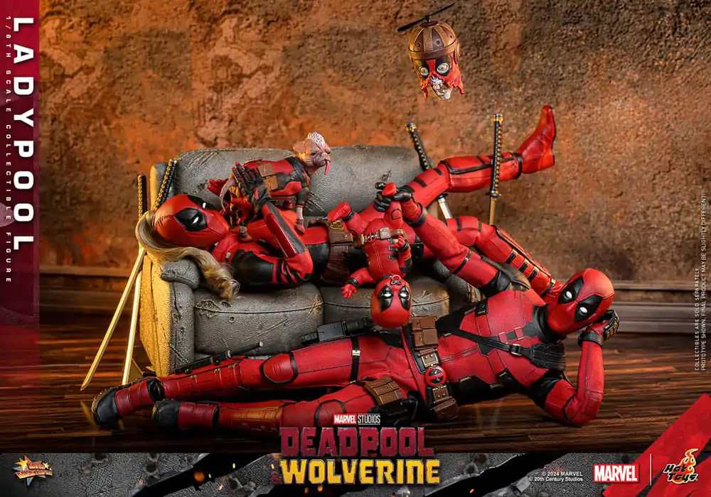 Deadpool & Wolverine Movie Masterpiece Figurka Akcji 1/6 Ladypool 30 cm zdjęcie produktu