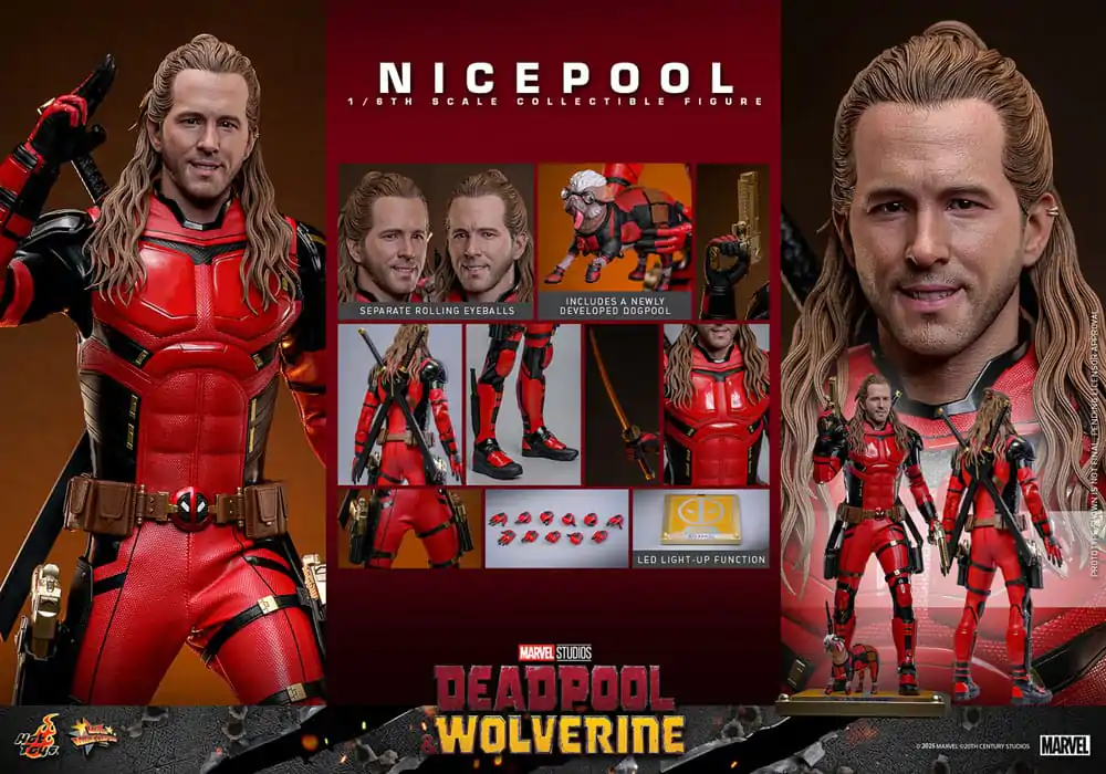 Deadpool & Wolverine Movie Masterpiece Figurka Akcji 1/6 Nicepool 30 cm zdjęcie produktu