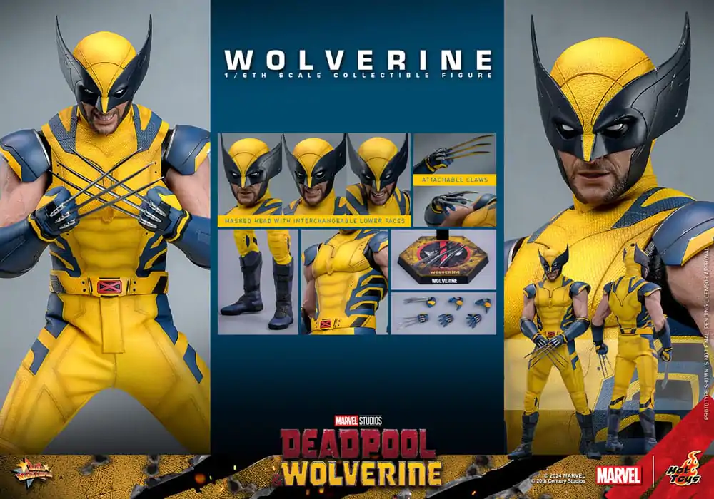 Deadpool & Wolverine Movie Masterpiece Figurka Akcji 1/6 Wolverine 31 cm zdjęcie produktu