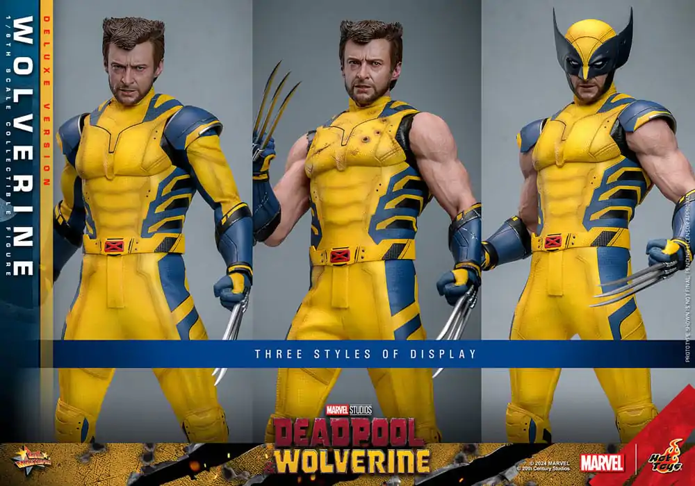 Deadpool & Wolverine Movie Masterpiece Figurka Akcji 1/6 Wolverine (Deluxe Version) 31 cm zdjęcie produktu