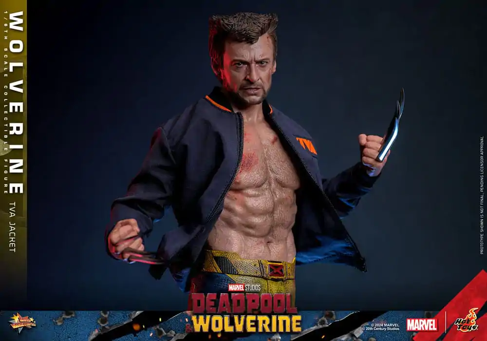 Deadpool & Wolverine Movie Masterpiece Figurka Akcji 1/6 Wolverine (TVA Jacket Version) 31 cm zdjęcie produktu