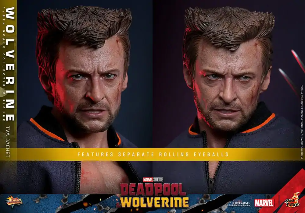 Deadpool & Wolverine Movie Masterpiece Figurka Akcji 1/6 Wolverine (TVA Jacket Version) 31 cm zdjęcie produktu