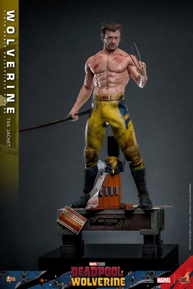 Deadpool & Wolverine Movie Masterpiece Figurka Akcji 1/6 Wolverine (TVA Jacket Version) 31 cm zdjęcie produktu