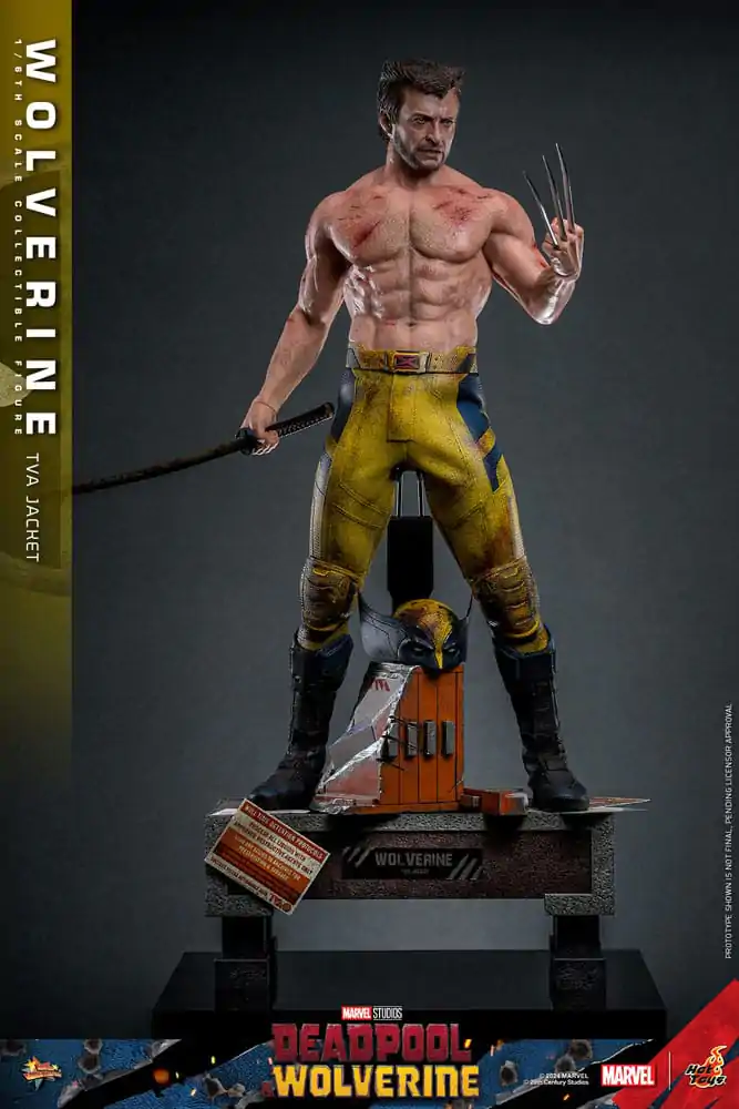 Deadpool & Wolverine Movie Masterpiece Figurka Akcji 1/6 Wolverine (TVA Jacket Version) 31 cm zdjęcie produktu