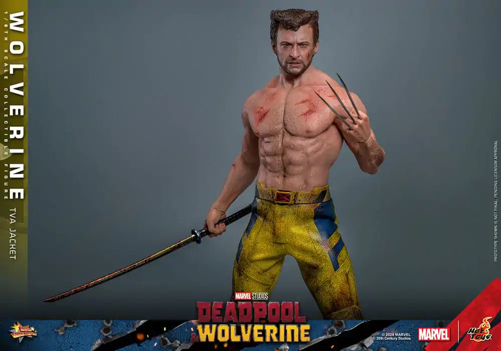 Deadpool & Wolverine Movie Masterpiece Figurka Akcji 1/6 Wolverine (TVA Jacket Version) 31 cm zdjęcie produktu