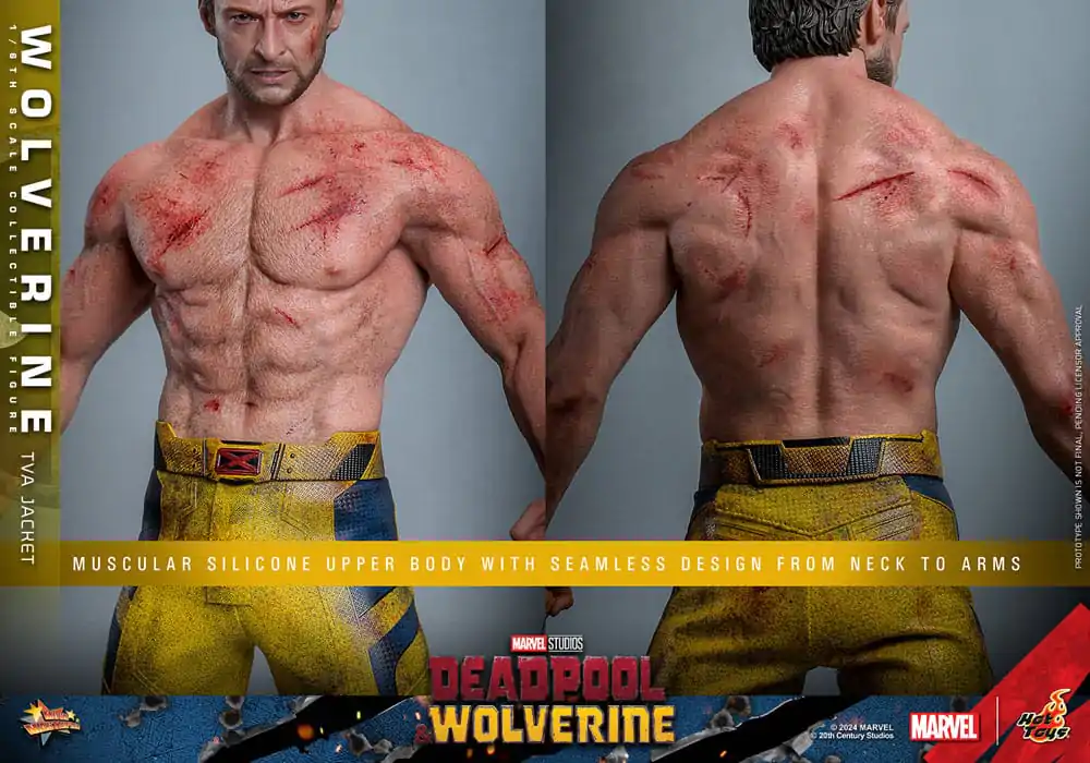 Deadpool & Wolverine Movie Masterpiece Figurka Akcji 1/6 Wolverine (TVA Jacket Version) 31 cm zdjęcie produktu