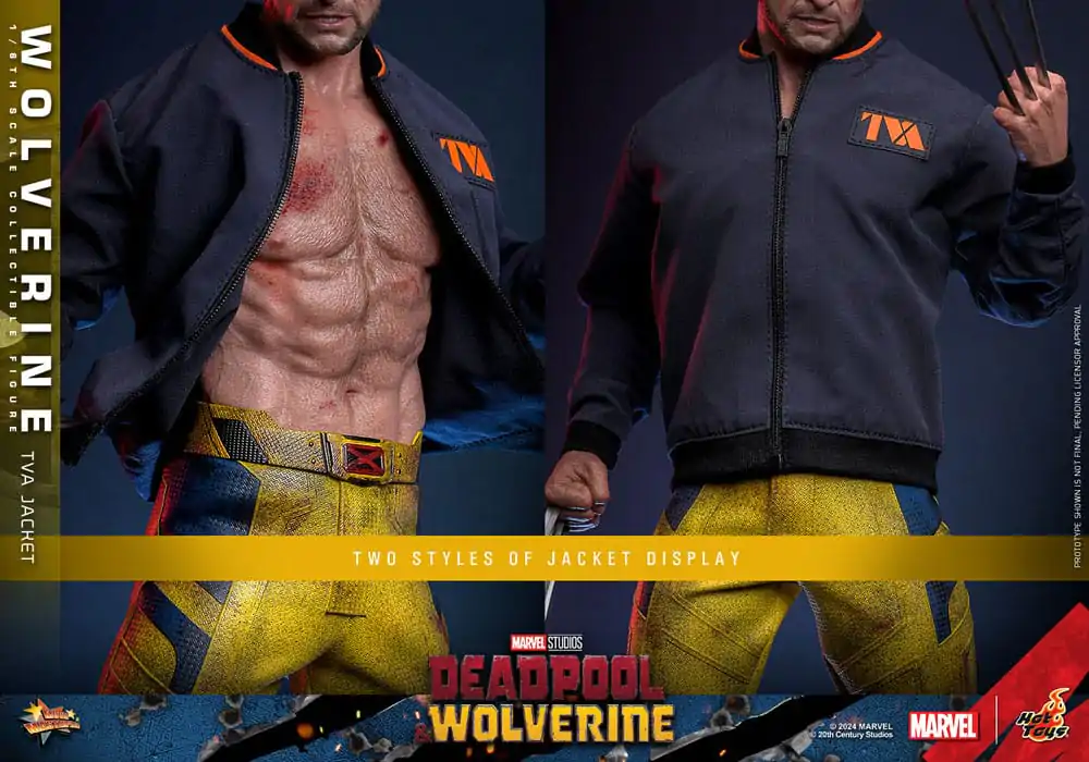 Deadpool & Wolverine Movie Masterpiece Figurka Akcji 1/6 Wolverine (TVA Jacket Version) 31 cm zdjęcie produktu