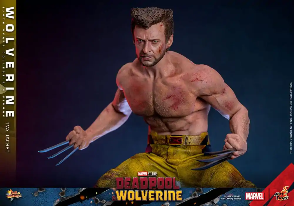 Deadpool & Wolverine Movie Masterpiece Figurka Akcji 1/6 Wolverine (TVA Jacket Version) 31 cm zdjęcie produktu