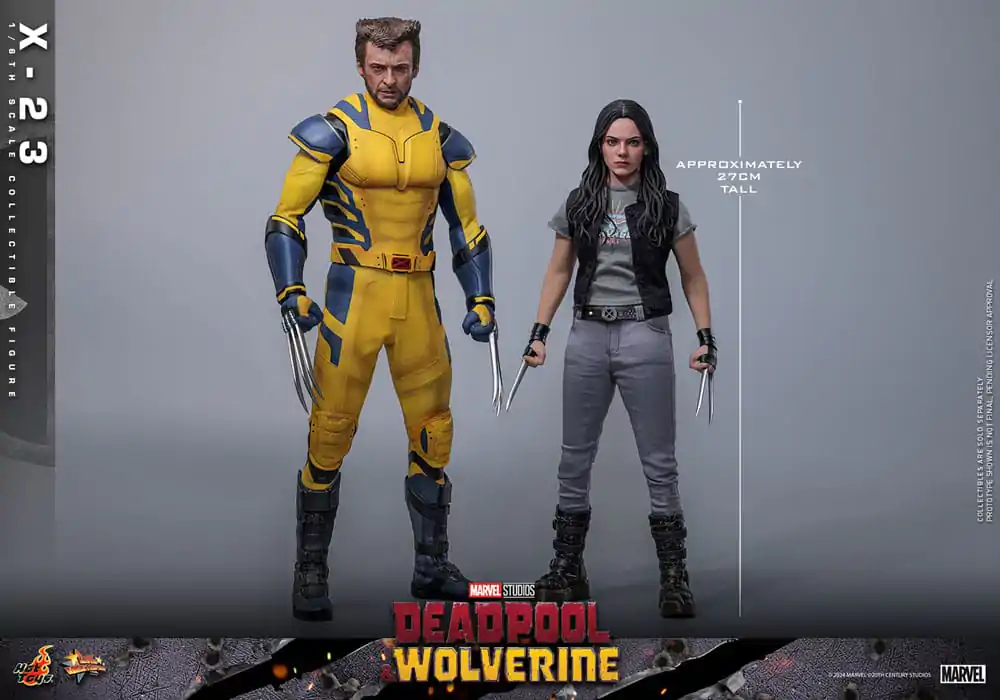 Deadpool & Wolverine Movie Masterpiece Figurka Akcji 1/6 X-23 27 cm zdjęcie produktu