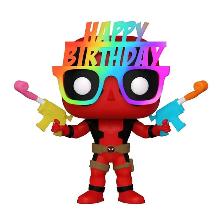 Deadpool Funko POP! Marvel Figurka winylowa na 30 urodziny Glasses Deadpool 9 cm zdjęcie produktu