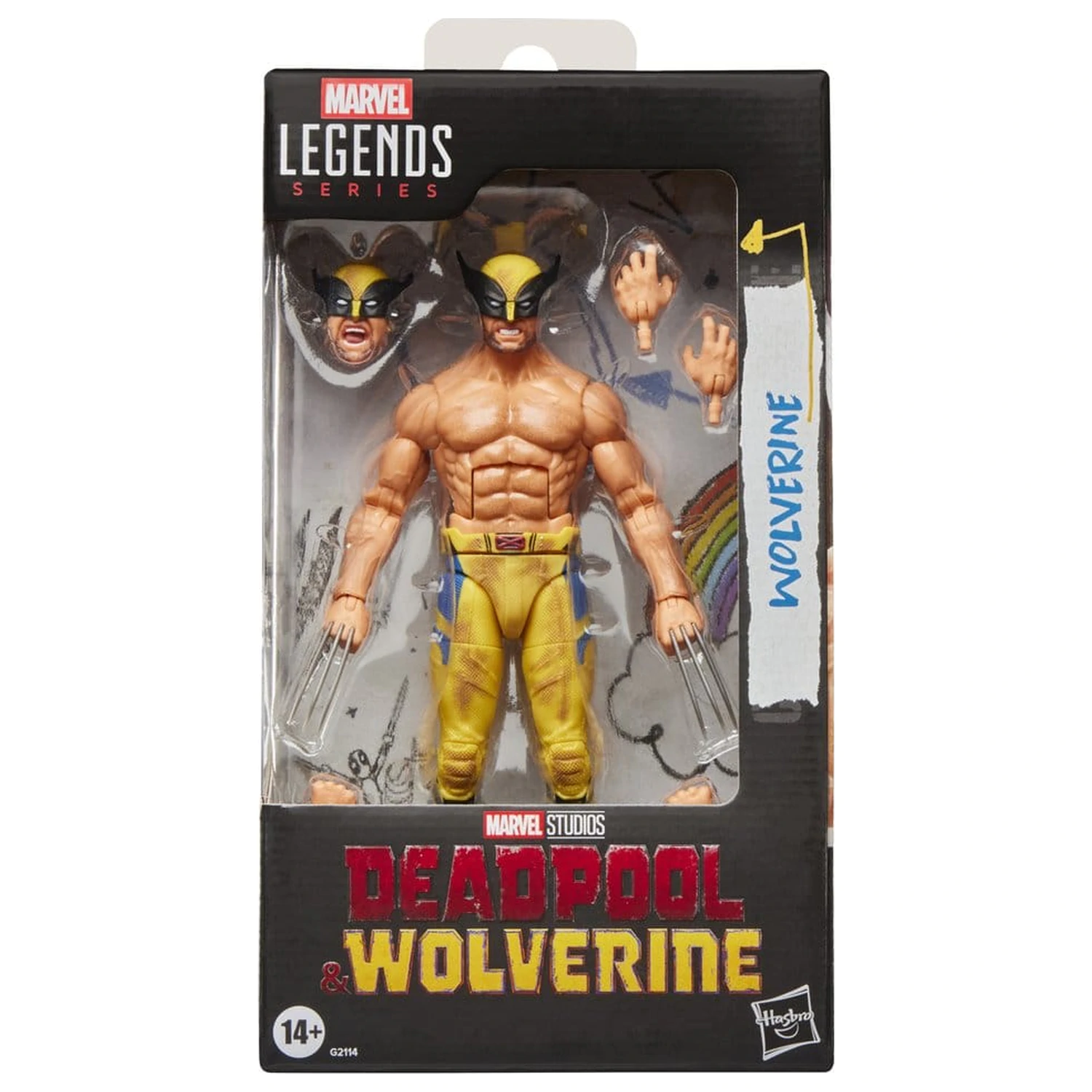 Deadpool & Wolverine Marvel Legends Figurka Akcji Wolverine 15 cm zdjęcie produktu