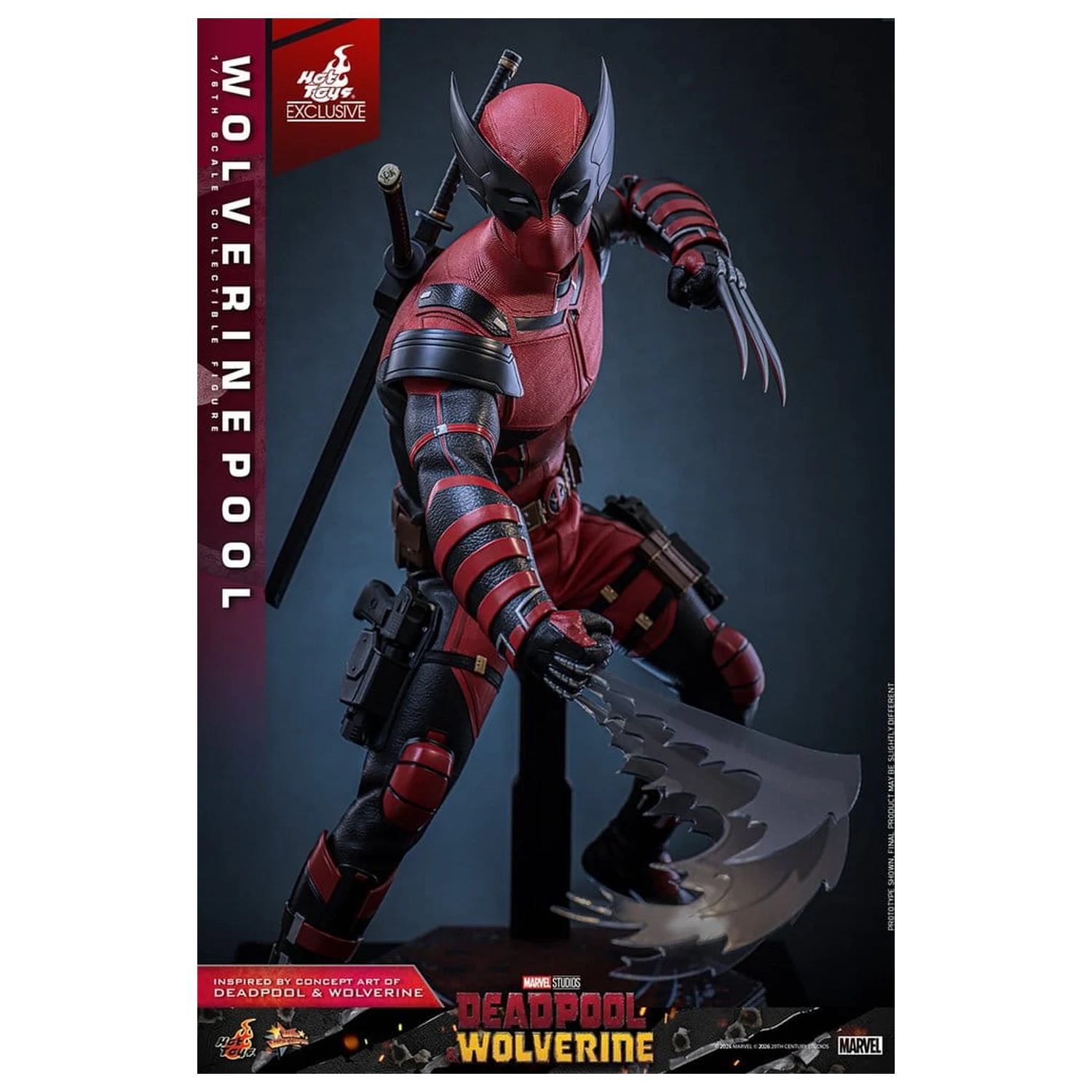 Deadpool & Wolverine Movie Masterpiece Figurka Akcji 1/6 Wolverinepool 31 cm zdjęcie produktu