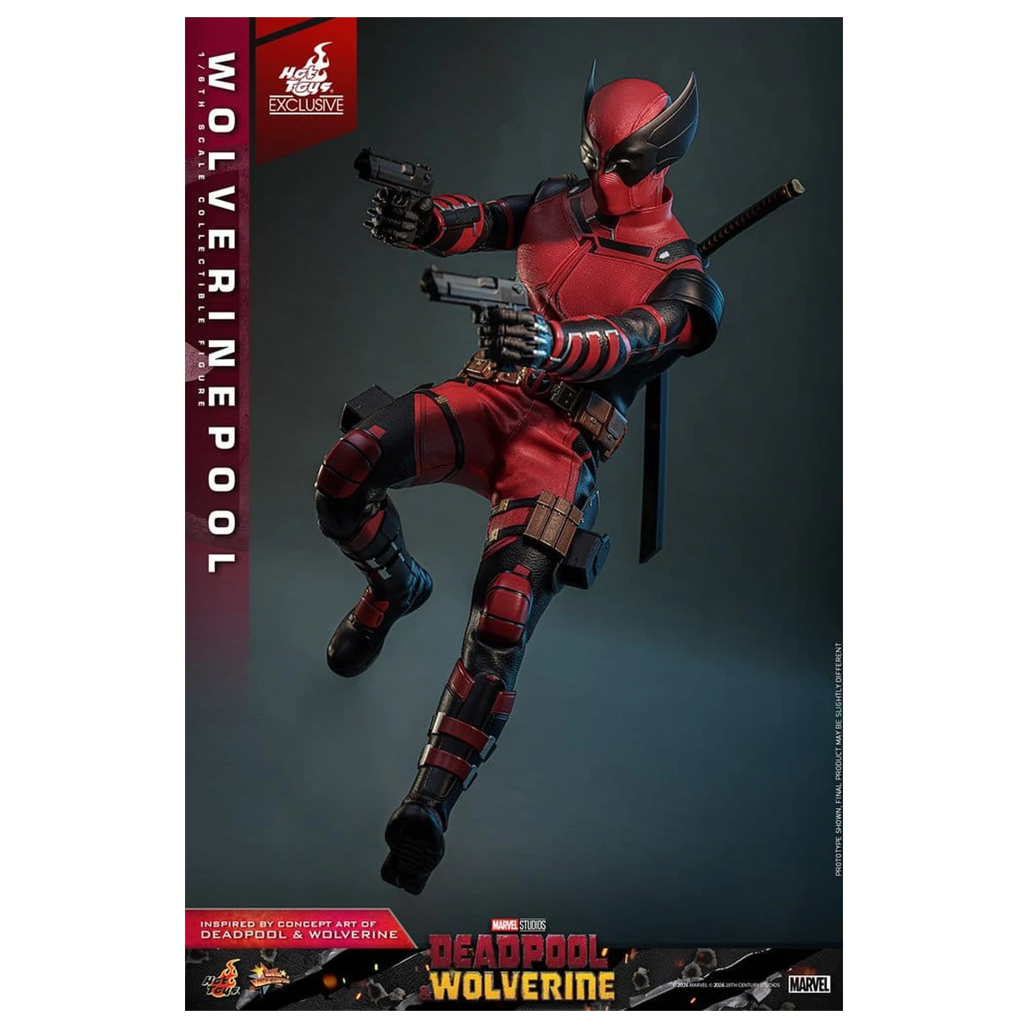 Deadpool & Wolverine Movie Masterpiece Figurka Akcji 1/6 Wolverinepool 31 cm zdjęcie produktu